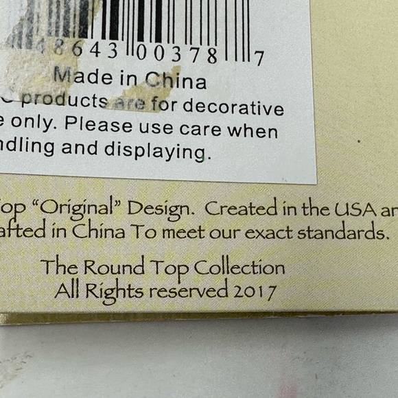 NEW The Round Top Collection Jingle Bell Candy Cane Ornament Metal D6 - Picture 5 of 5